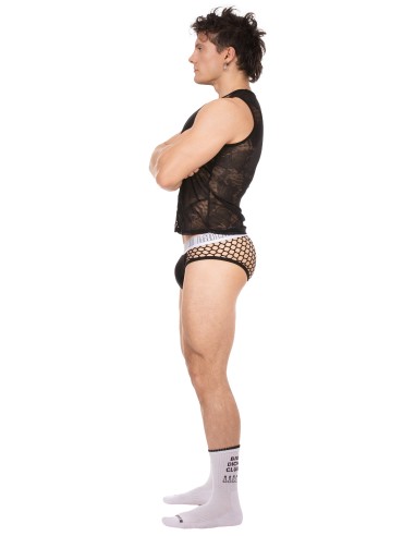 Débardeur dentelle Ozil Noir