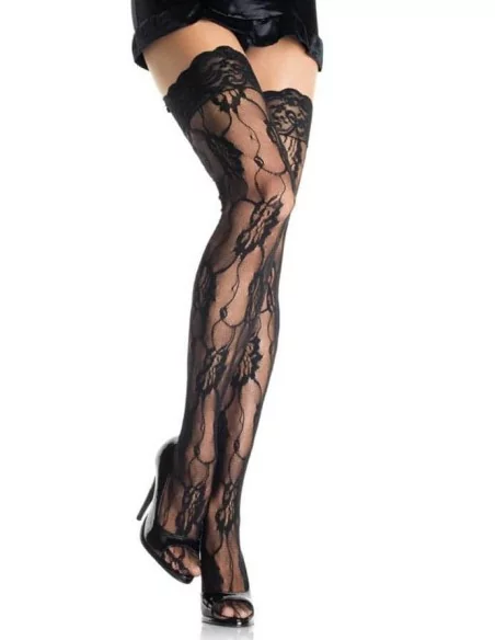 Bas en dentelle Roce - Noirs