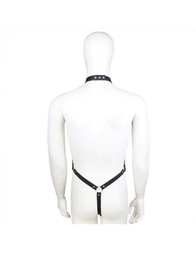 Ensemble Panties avec harnais Simili