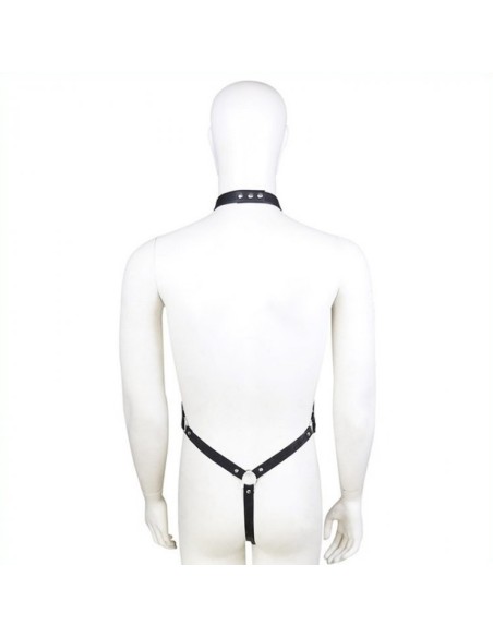 Ensemble Panties avec harnais Simili