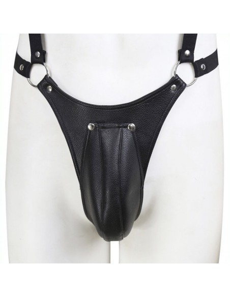 Ensemble Panties avec harnais Simili