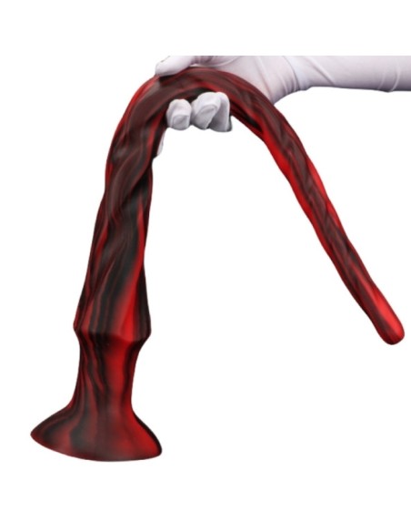 Gode Torthy L 56 x 6.2 cm Noir-Rouge