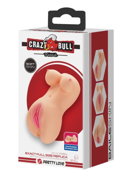 Masturbateur Pussy Crazy Bull Hannah 2 Entrées - Masturbateurs Réalistes - 2
