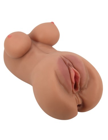 Masturbateur Pussy Crazy Bull Hannah 2 Entrées Marron