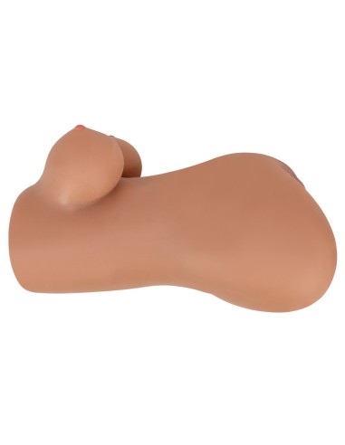 Masturbateur Pussy Crazy Bull Hannah 2 Entrées Marron - Masturbateurs Réalistes - 4