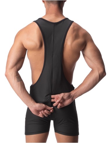 Body Singlet avec Zip DICK Noir