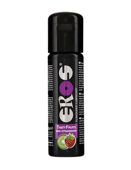 Lubrifiant Tasty Fruits aromatisé Fraise/Kiwi - 100 ML Lubrifiant Tasty Fruits aromatisé Fraise/Kiwi - 100 ML