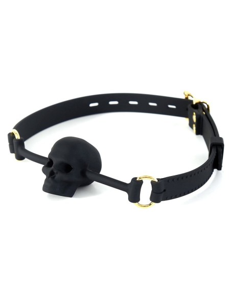 Bâillon Tête de mort Skull Noir Bâillon Tête de mort Skull Noir