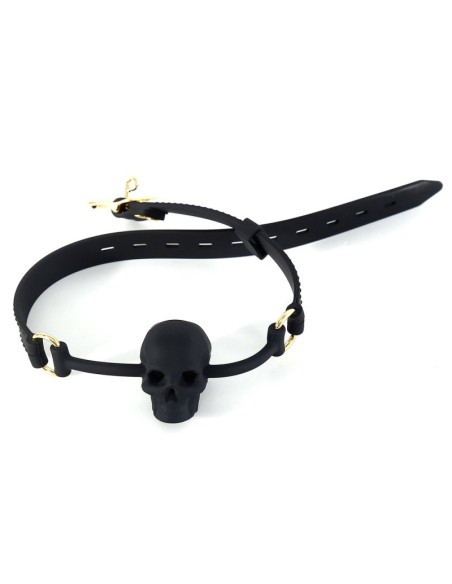 Bâillon Tête de mort Skull Noir Bâillon Tête de mort Skull Noir