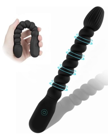 Stimulateur de prostate Flex Spiral 15 x 2.6cm