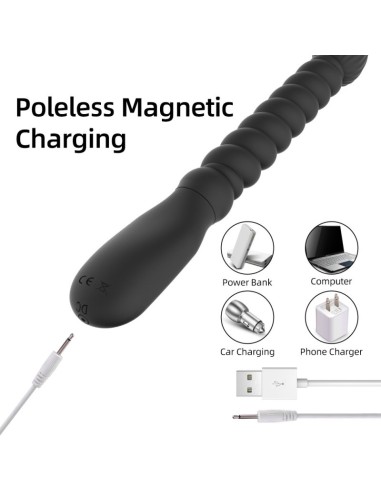 Stimulateur de prostate Flex Spiral 15 x 2.6cm