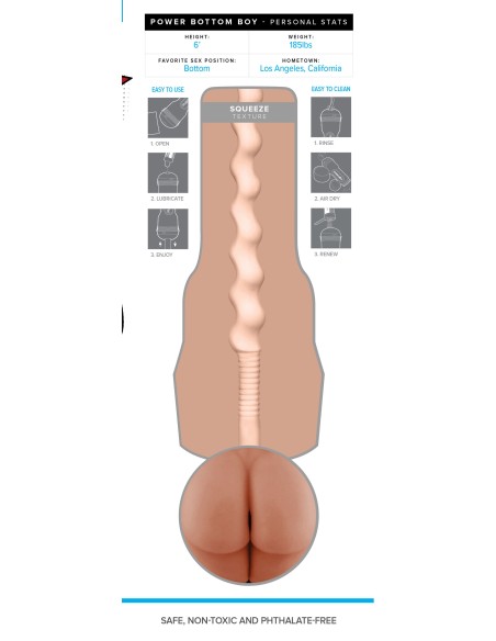 Masturbateur FleshJack Power Bottom Boy