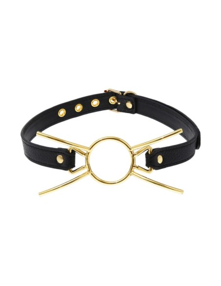 Bâillon Spidok Noir-Doré