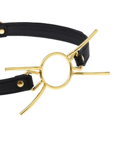 Bâillon Spidok Noir-Doré