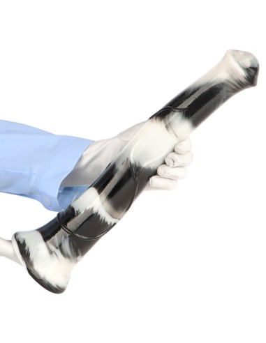 Gode Zoo BIG HORSE 38 x 6.5cm Noir et Blanc