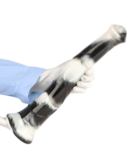 Gode Zoo BIG HORSE 38 x 6.5cm Noir et Blanc