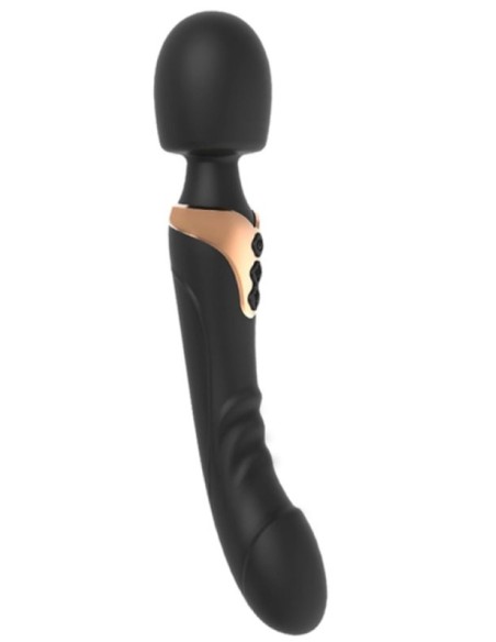 Wand-Dildo Duzio 10 Vibrations Noir