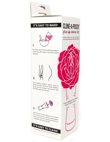 Kit de Moulage Clone-a-pussy avec Masturbateur Rose