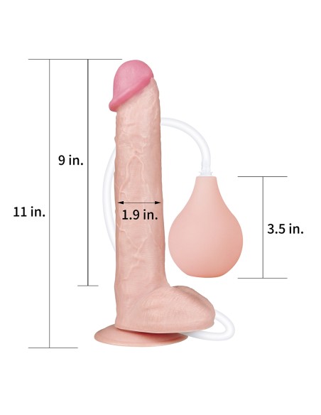 Gode éjaculateur Squirt 22 x 4.5 cm Gode éjaculateur Squirt 22 x 4.5 cm