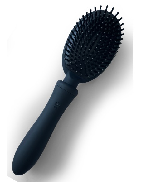 Brosse à Cheveux Vibrante Vibraliss 11.5 x 3.3cm Noir Brosse à Cheveux Vibrante Vibraliss 11.5 x 3.3cm Noir