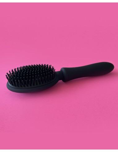 Brosse à Cheveux Vibrante Vibraliss 11.5 x 3.3cm Noir