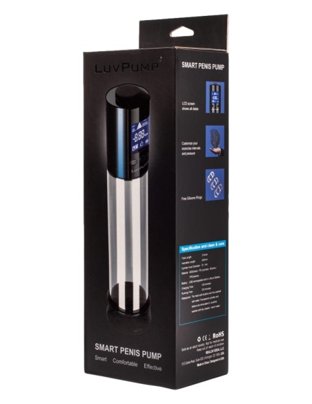 Pompe à pénis automatique Smart Penis Pump 24 x 6cm