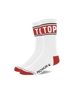 Paire de chaussettes TOP Blanc-Rouge