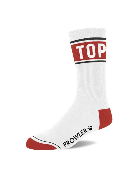 Chaussettes TOP Blanc-Rouge Chaussettes TOP Blanc-Rouge