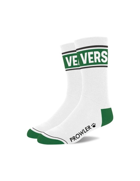 Paire de chaussettes VERS Blanc-Vert Paire de chaussettes VERS Blanc-Vert