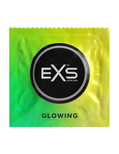 Préservatifs phosphorescents Glowing 53mm x3