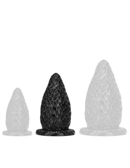 Plug Fraise M 18 x 9 cm Noir