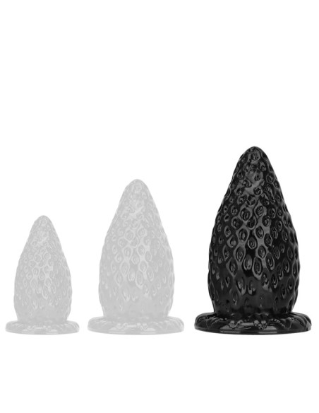 Plug Fraise L 22 x 11.5 cm Noir Plug Fraise L 22 x 11.5 cm Noir