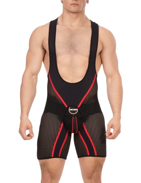 Body Backless Krish Noir-Rouge