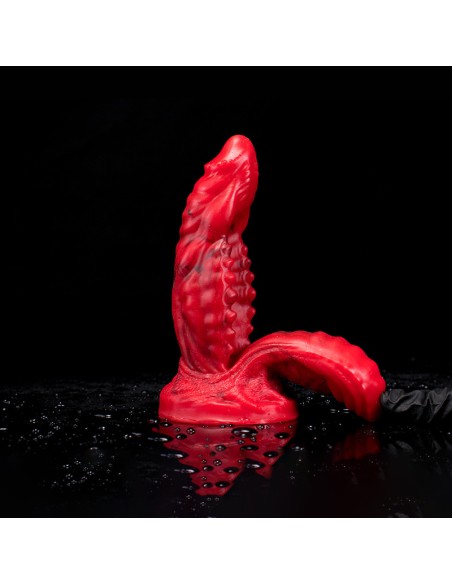 Gode Deuzik 14 x 6 cm Rouge Gode Deuzik 14 x 6 cm Rouge