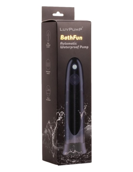 Pompe à pénis automatique Bathfun 19 x 6.3cm