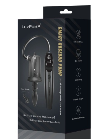 Pompe anale vibrante Assrose Torso 15 x 2.7cm