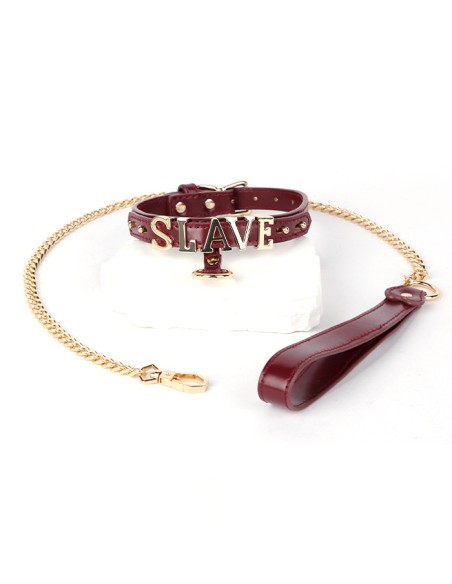 Coffret SM Slave 2 Pièces Bordeaux