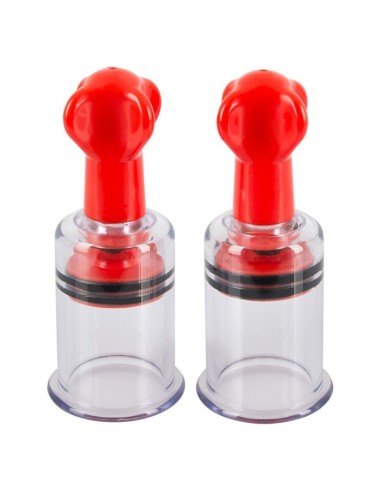 Aspire-Tétons Nipspeer S 25 mm Rouges - Développeurs Seins - 3