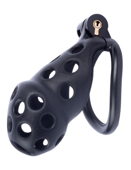 Cage de chasteté Dotty L 9.5 x 3.9cm Noire Cage de chasteté Dotty L 9.5 x 3.9cm Noire