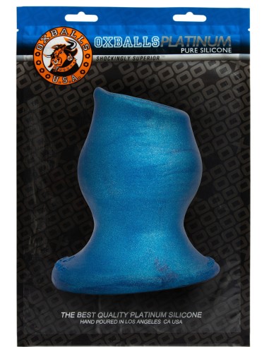 Plug Tunnel Pig-Hole Platinum Bleu 12 x 8.5 cm