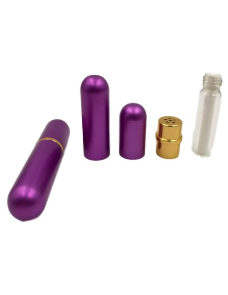Inhalateur pour Aroma Aluminium Violet Inhalateur pour Aroma Aluminium Violet