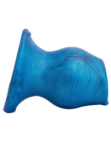 Plug Tunnel Pig-Hole Platinum Bleu 12 x 8.5 cm