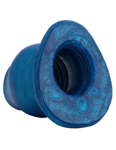 Plug Tunnel Pig-Hole Platinum Bleu 12 x 8.5 cm