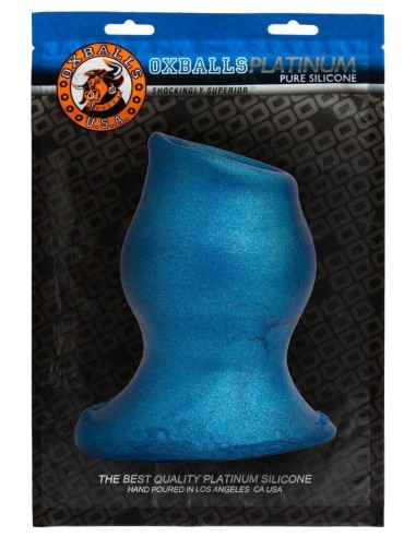 Plug Tunnel PiG-HOLE Platinum Bleu 13 x 9 cm