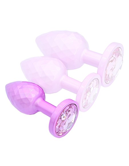 Plug Ikonik Diamond S 6 x 2.7cm Rose