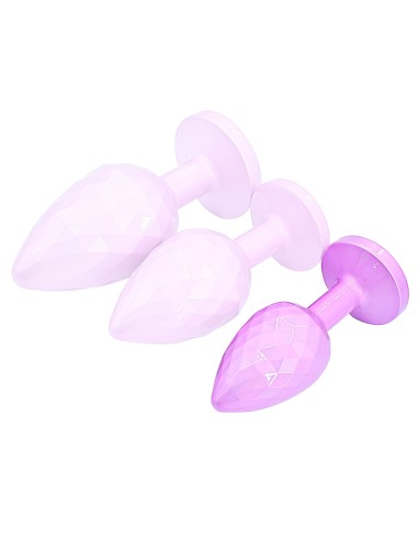 Plug Ikonik Diamond S 6 x 2.7cm Rose