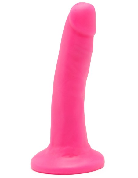 Gode Happy Dick 13 x 3 cm Rose Gode Happy Dick 13 x 3 cm Rose