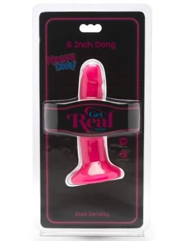 Gode Happy Dick 13 x 3 cm Rose