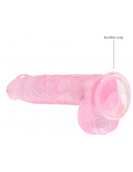 Gode Crystal Clear 12 x 3cm Rose Gode Crystal Clear 12 x 3cm Rose