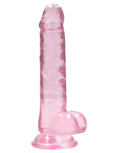 Gode Crystal Clear 14 x 3.5cm Rose